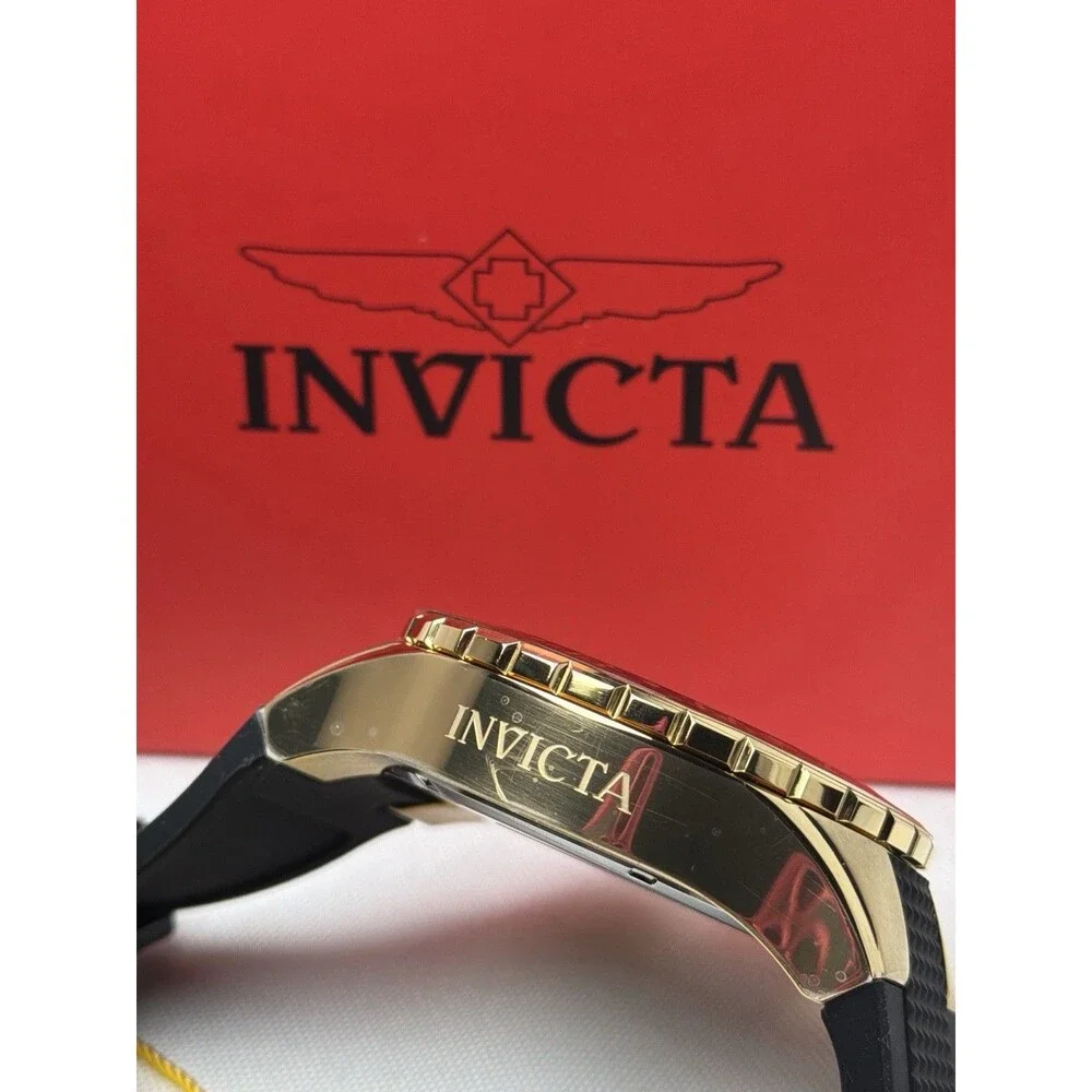 Invicta Aviator Dia De Los Muertos Mens Watch 50mm Mother of Pearl Dial 36856
